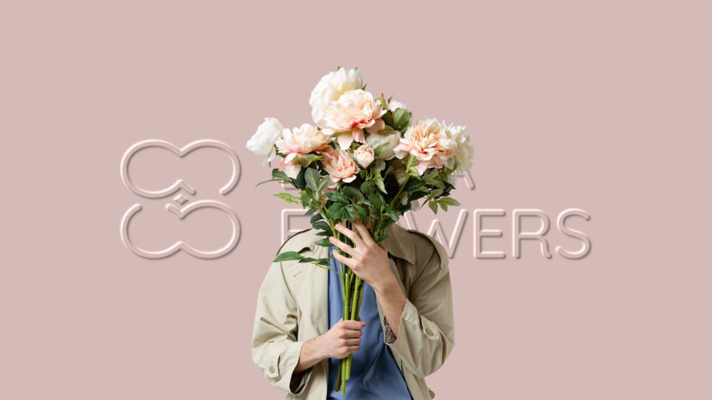 Elata Flowers brand identity and ecommerce store, Riyadh